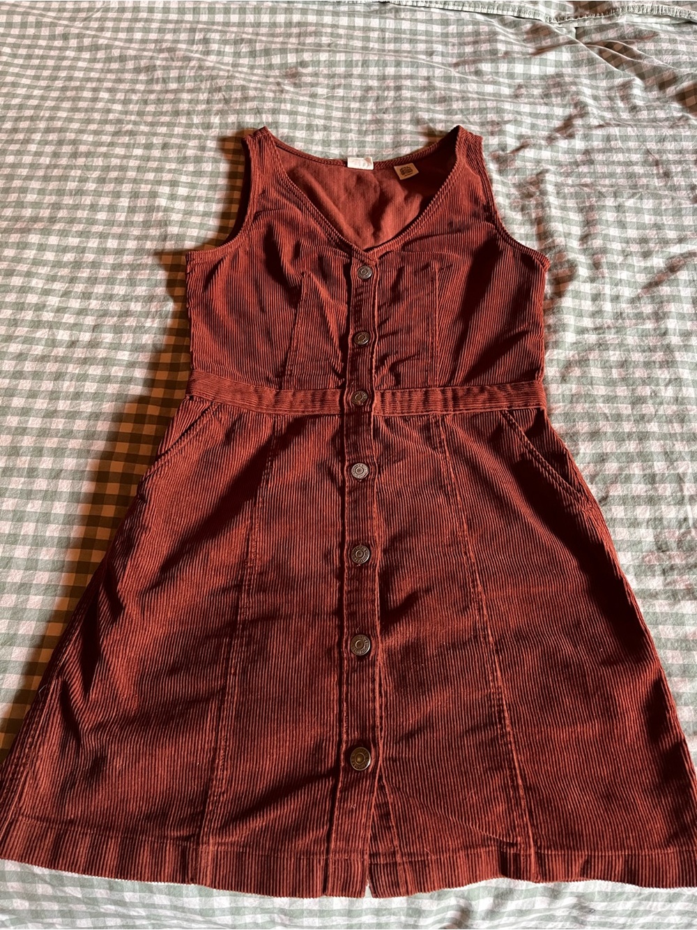 Levi's Burnt Orange Corduroy Dress